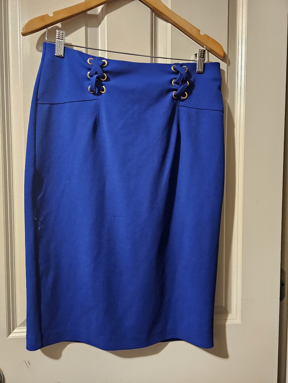 NYCC Pencil Skirt in Cobalt Blue S